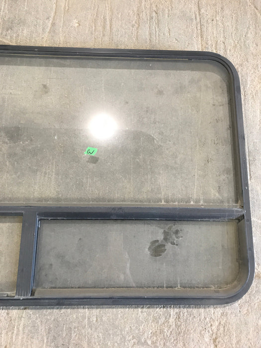 Used Black Radius Opening Window : 50 x 29 3/4 x 1 1/2" D