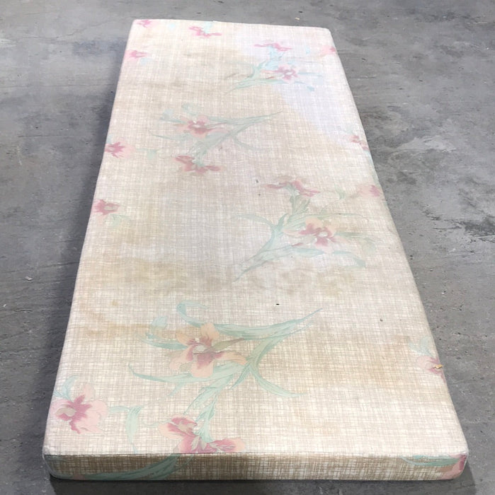 Used Bunk Mattress 76" L x 29" W x 2" D