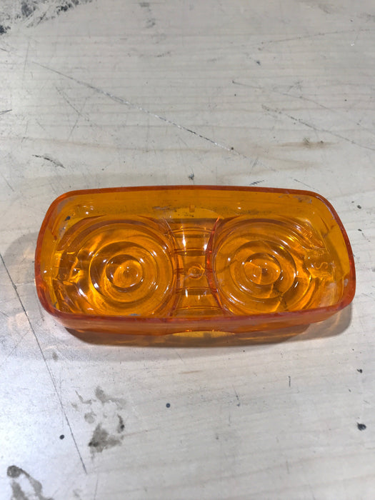 Used DOT P2 PC 90 Replacement Lens for Marker Light - Amber