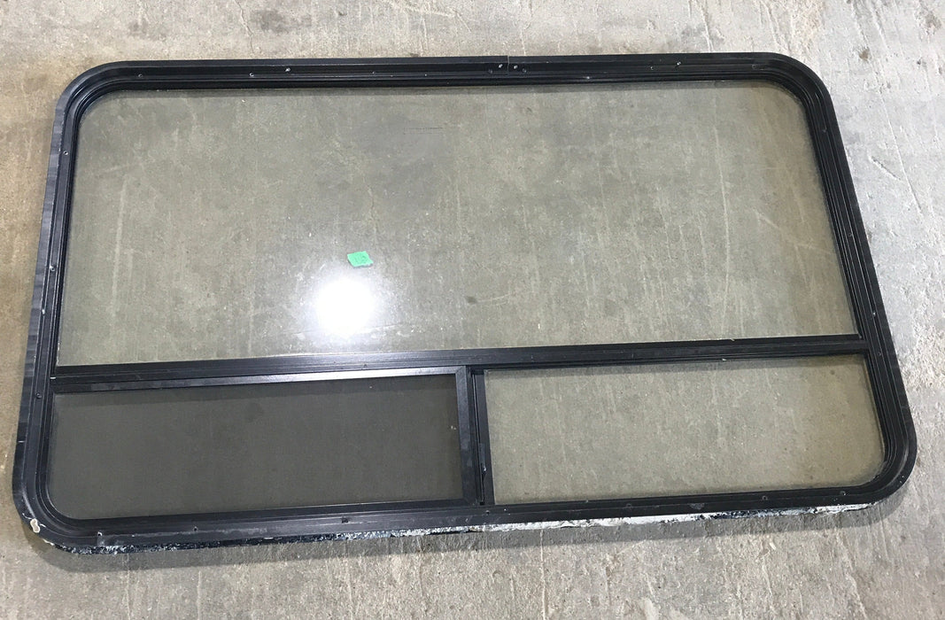 Used Black Radius Opening Window : 50 x 29 3/4 x 1 1/2" D