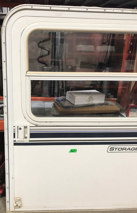 Used Radius Storage/ Teardrop Trailer Entry Door 42" x 48" x 1 1/2"
