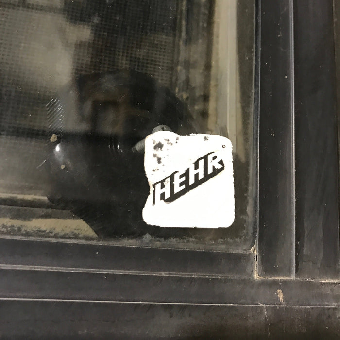 Used Black Radius Opening Window : 59.75" x 17.75" x 2"