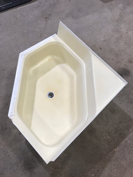 Used Shower Base/ Pan, With Seat