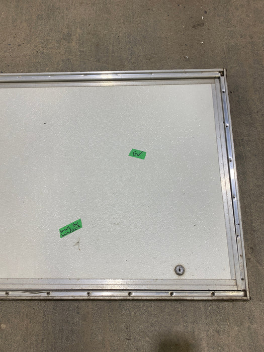 Used Square Cornered Cargo Door 35 3/4" W x 23 1/4" H X 3/4" D