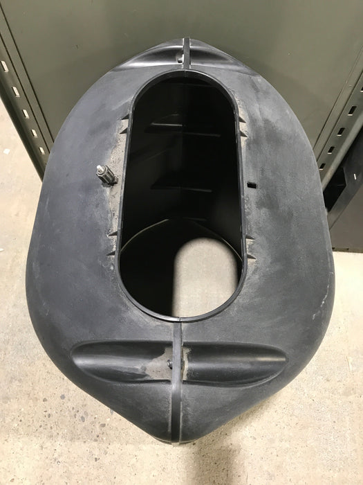 Used Propane Tank Cover - Black - Fits 20lb Steel Single Tank