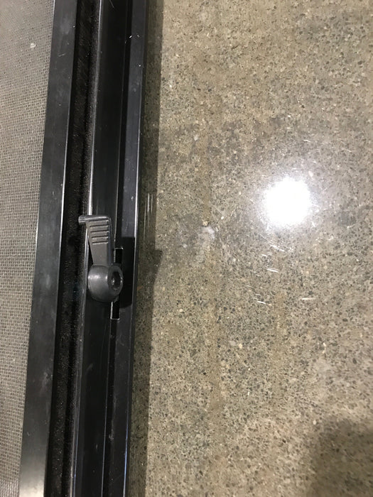 Used Black Radius Opening Window : 36 1/2" W x 22" H x 1 7/8"