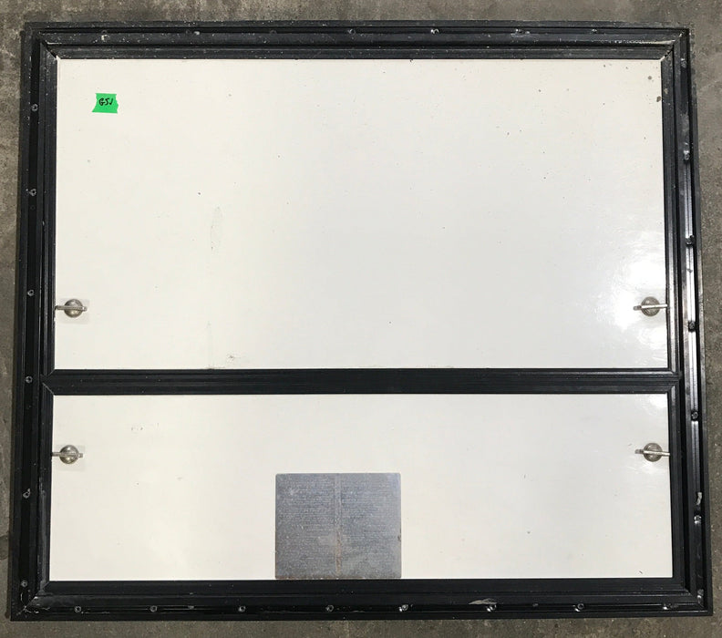 Used Square Cornered Propane Cargo Door 29 3/4" x 25 3/4" x 3/4"D