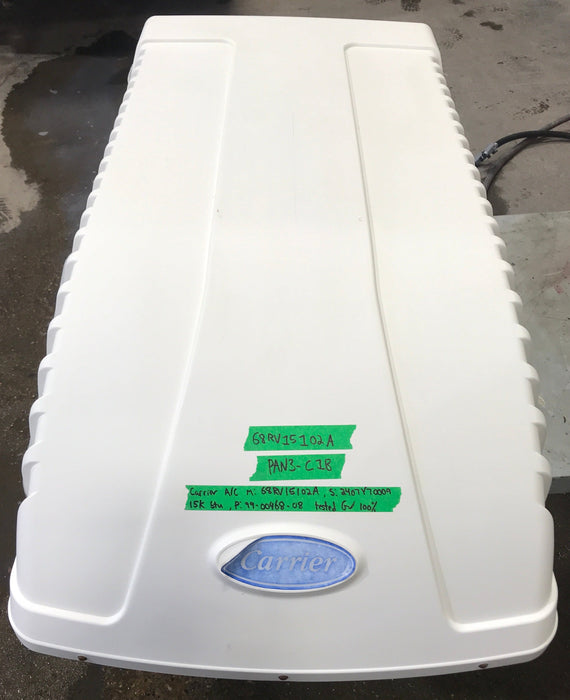 Used Carrier Air Conditioner, Head Unit, 15000 BTU, Cool Only -68RV15102A