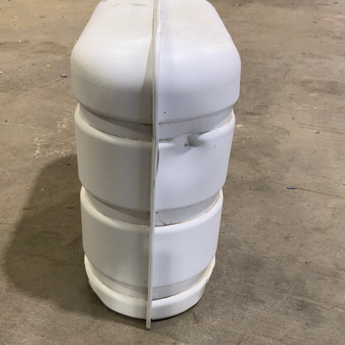 Used Propane Tank Cover - (Fits 30 LB Steel Double Tank)