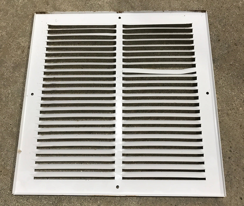 Used Metal RV Interior Furnace Access Door 13 3/4" W X 13 3/4" H