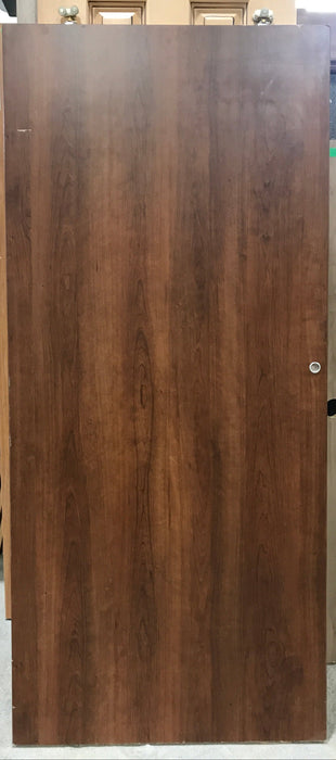 Used Interior Wooden Pocket Door 30" W X 67" H X 1 1/4" D