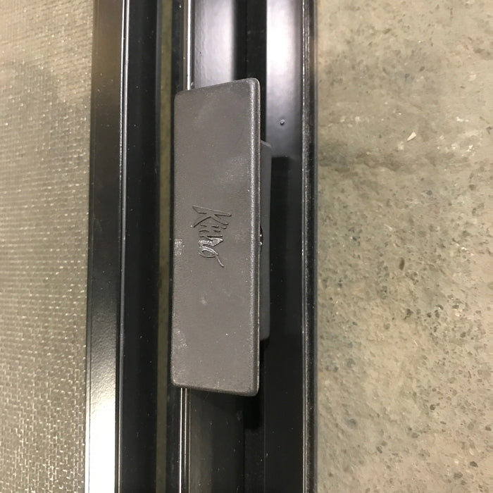 Used Black Radius Opening Window : 24" X 30" X 1.25"
