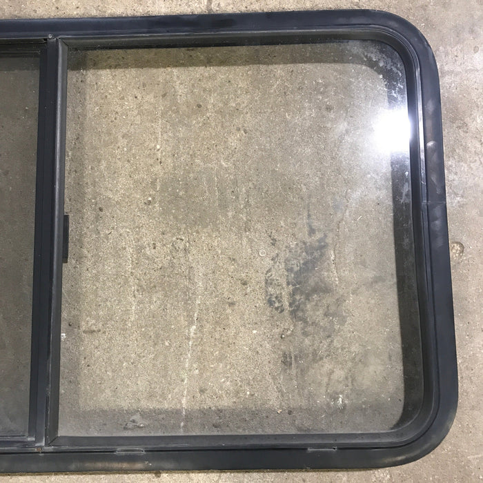 Used Black Radius Opening Window : 45.5" x 25.5" x 1.875"