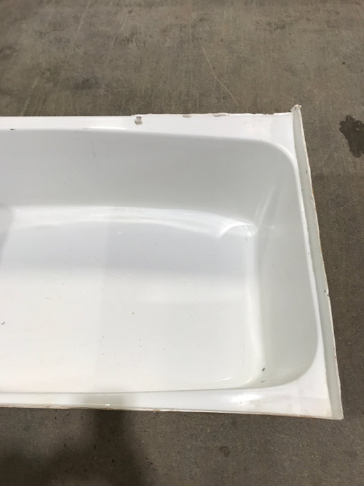 Used RV Bath Tub 43 3/4” x 25 1/2” - Right Hand Drain