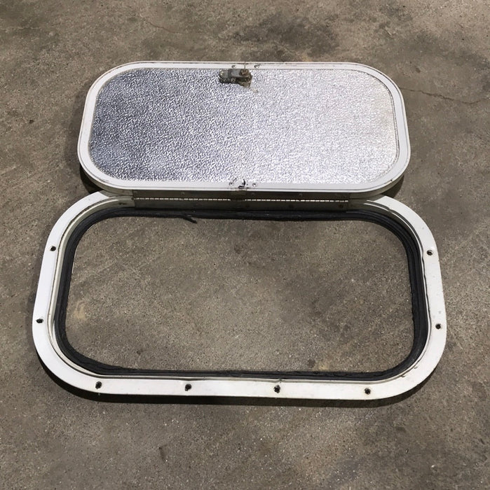 Used Radius Cargo Door 17 3/4' W x 9 3/4" H x 5/8" D