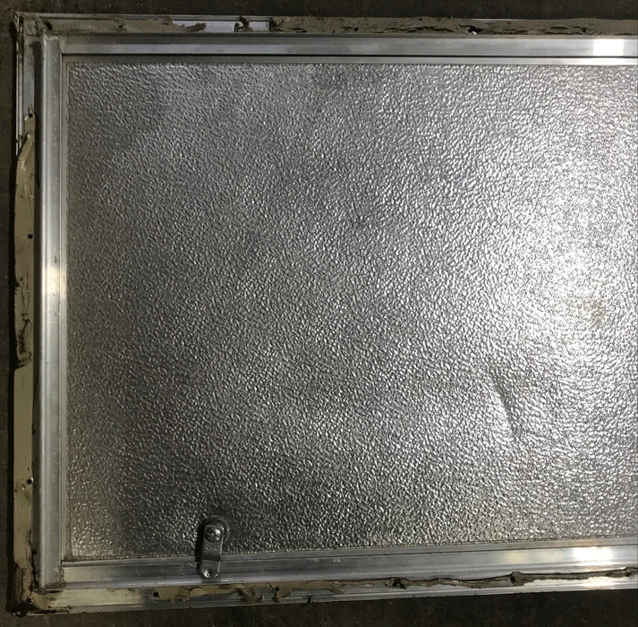 Used Square Corner Cargo Door  32 1/4" W x 18" H x 3/4"D