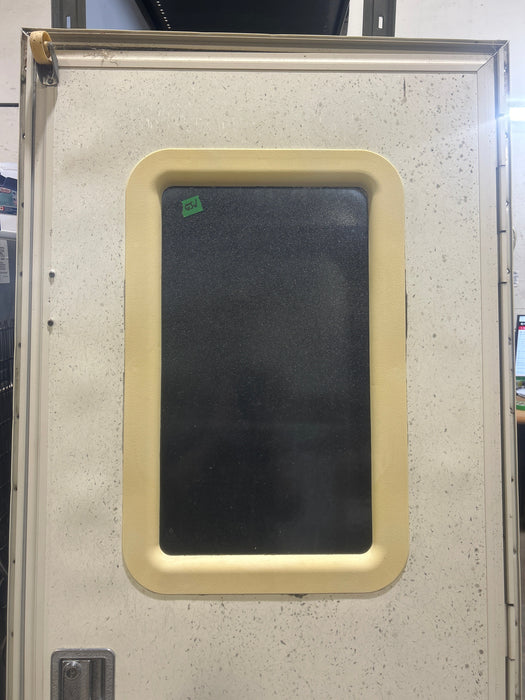 Used RV Square Corner Entry Door 25 3/4" W x 69 1/2" H