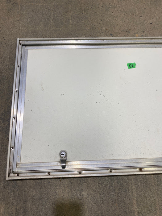 Used Square Corner Cargo Door 39 1/2" x 18 3/4" X 3/4" D