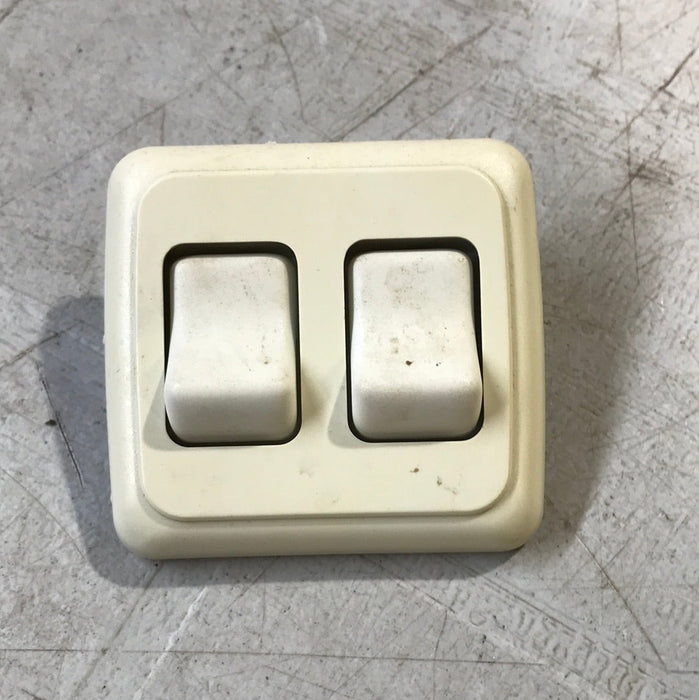 Used 12v RV Double Light Switch