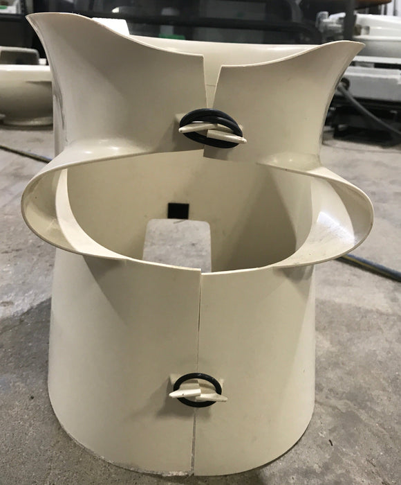Used Aqua Magic Toilet Pedestal Base Replacement - 34140