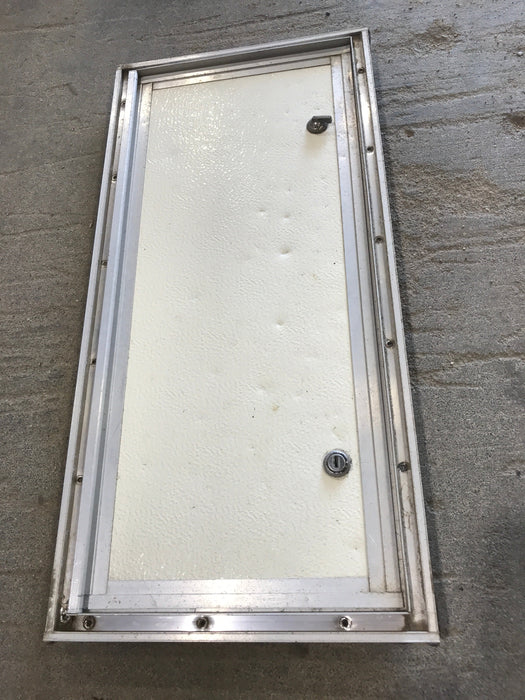 Used Square Cornered Cargo Door 23 1/2" x 10 1/2" x 1"D