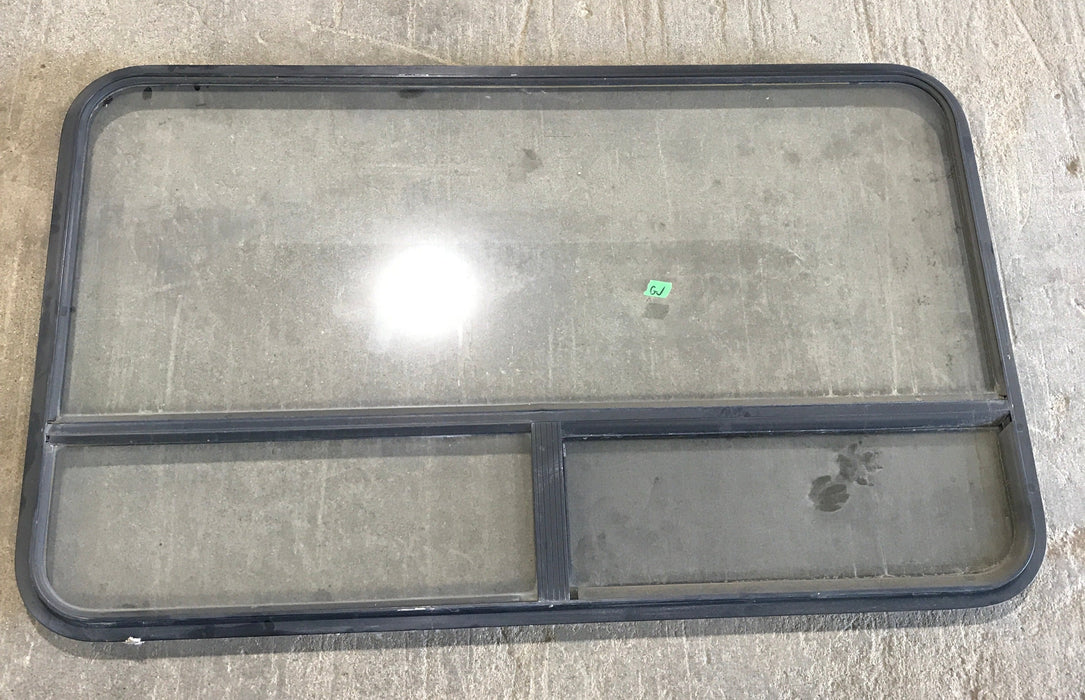Used Black Radius Opening Window : 50 x 29 3/4 x 1 1/2" D