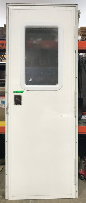 Used RV Square Corner Entry Door 24" x 69 1/2"