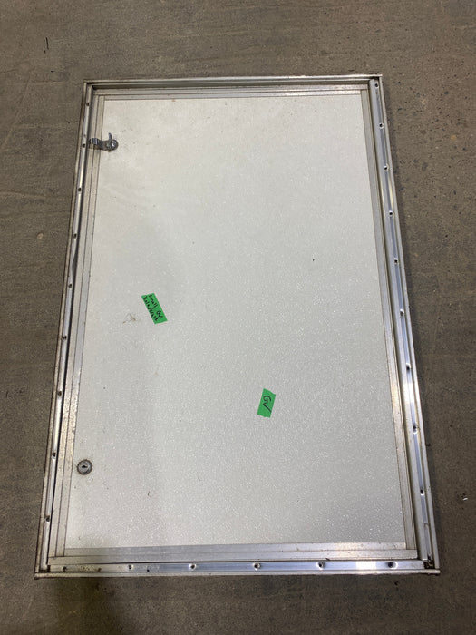 Used Square Cornered Cargo Door 35 3/4" W x 23 1/4" H X 3/4" D