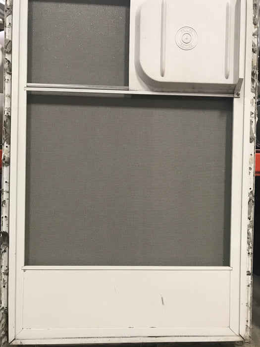 Used Square Corner Entry Door 26" H x 69 3/4" W