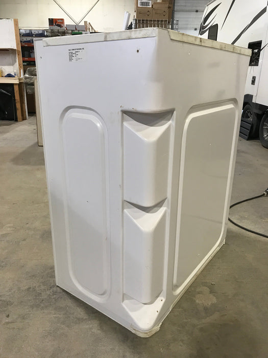 Used RV Bath Tub Surround 40” X 48” x 23 1/2" D