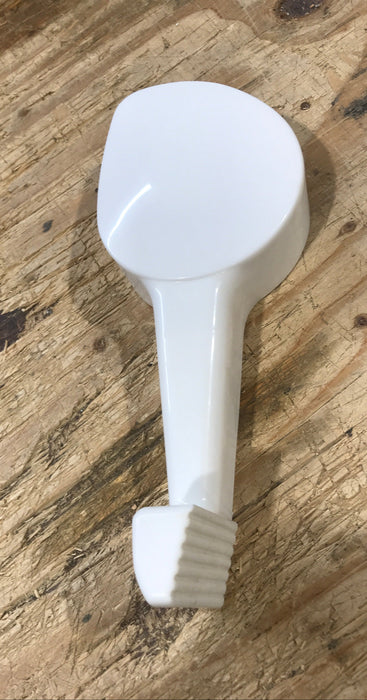 Used Dometic Flush Pedal Cover, White - 385310114