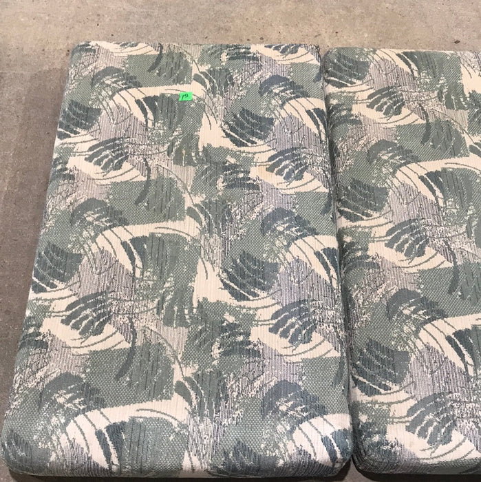 USED Dinette Cushion Set- 4 piece 2 @ 37" X 22" X 4" D, 2 @ 37" X 13" X 4" D