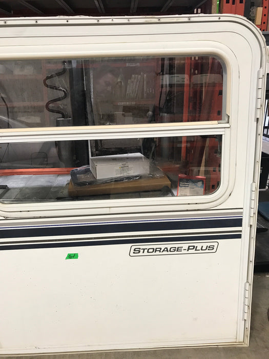 Used Radius Storage/ Teardrop Trailer Entry Door 42" x 48" x 1 1/2"