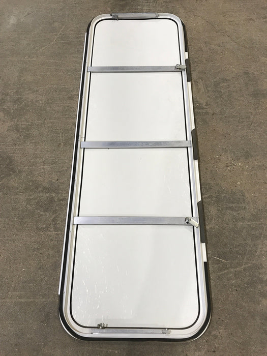 Used Radius Opening Rock Guard Cover : 52 1/2" x 16 1/2" X 3/4" D