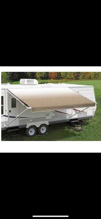 Used Complete Manual Awning Dometic / A&E 18' New Canvas