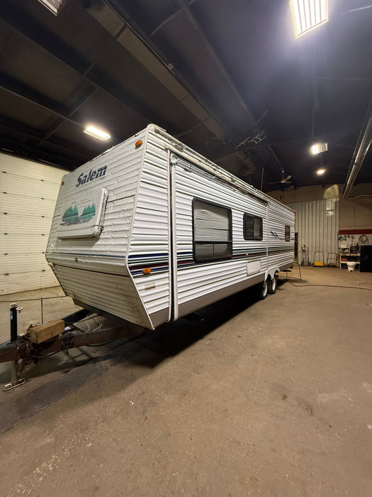 25FT Trailer Frame BUMPER PULL