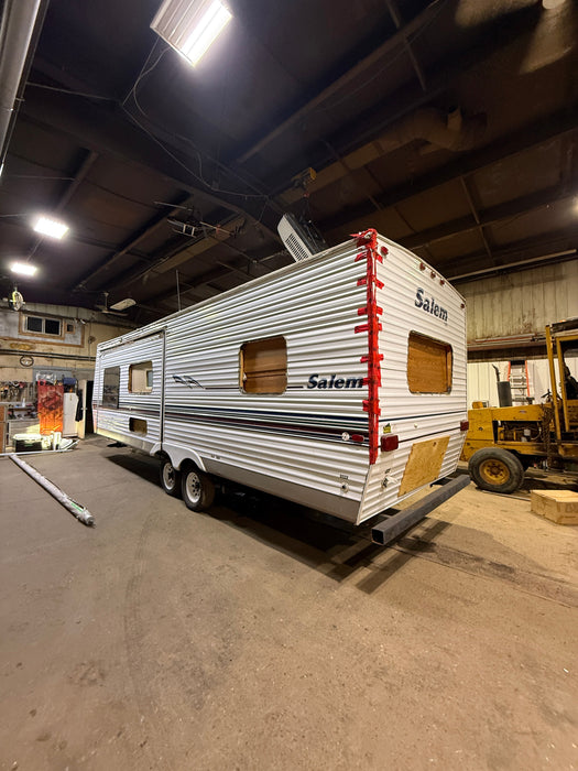 25FT Trailer Frame BUMPER PULL