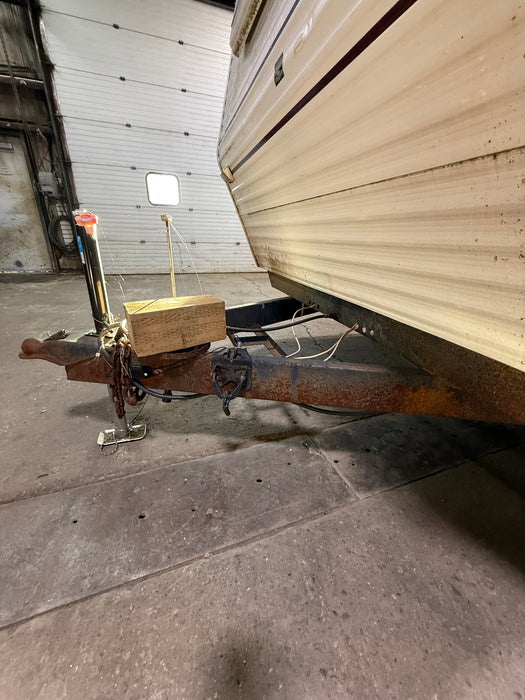 25FT Trailer Frame BUMPER PULL