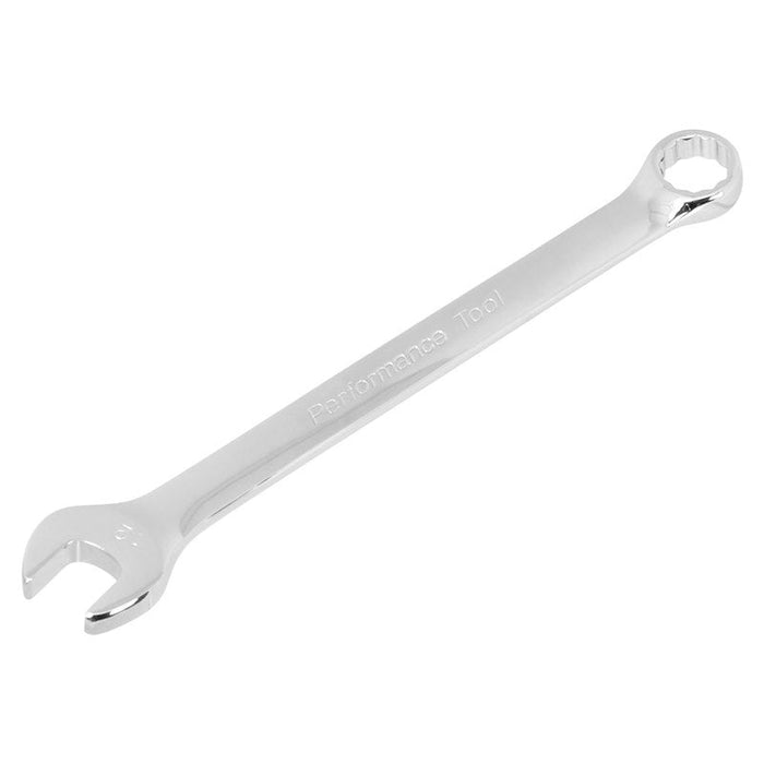 Wrench Performance Tool W30012 Combination, 12 Millimeter, Chrome Plated, Chrome Alloy Steel