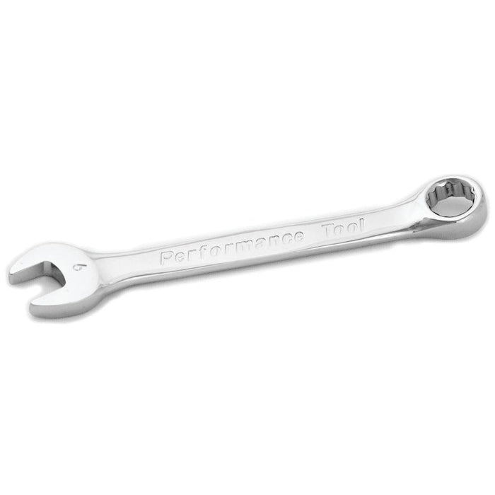 Wrench Performance Tool W30009 Combination, 9 Millimeter, Chrome Plated, Chrome Alloy Steel