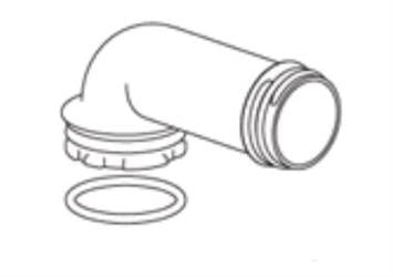 Thetford Toilet Pour Out Spout - for For Cassette ® C-400 Permanent Holding Tank - 32306 - Young Farts RV Parts