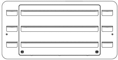 RV & Trailer Refrigerator Vent Dometic  3109349.005