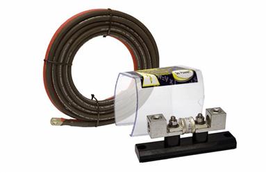 Power Inverter Cable Go Power 82015 Use With 100 To 400 Watt Inverter; With 10 Foot Battery Cable/ Tie Downs/ Lugs/ Inverter Fuse Part Number FBL-110/ Mounting Block