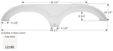 RV & Trailer Fender Skirt Icon  12190