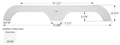 RV & Trailer Fender Skirt Icon  12110
