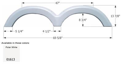 RV & Trailer Fender Skirt Icon  01613