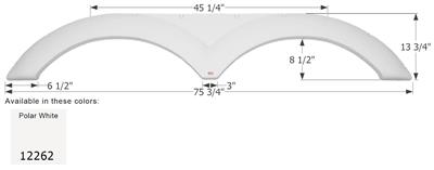 RV & Trailer Fender Skirt Icon  12262