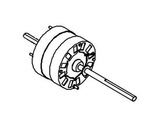 Coleman A/C 1/3 HP 1468A3109 Blower Motor - Young Farts RV Parts