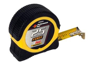 Tape Measure Performance Tool W5024 Fast Measure ®, Nylon Coated Steel