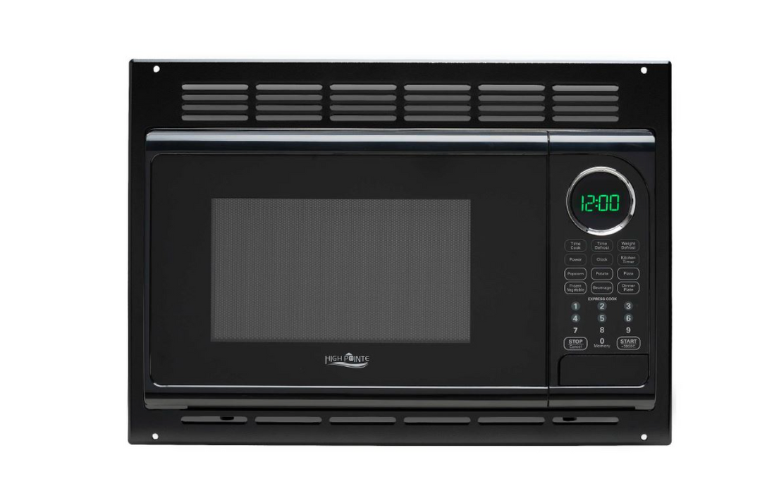 0.9 Black Highpointe Microwave